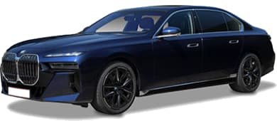 BMW 7er Limousine 740d xDrive Leasing - front angle - DirectLease